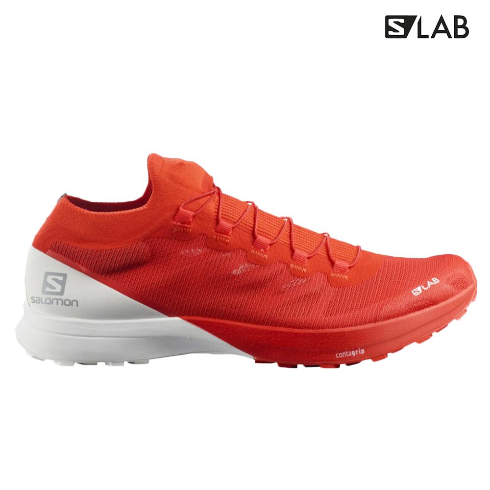 Salomon Israel S/LAB SENSE 8 - Mens Road Running Shoes - Orangered (HBEA-53480)